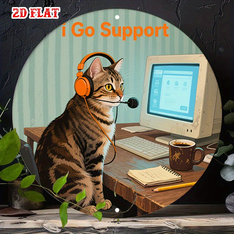 Tech Office Wall Decor - CIFBUY 2D плоская декоративная картина с