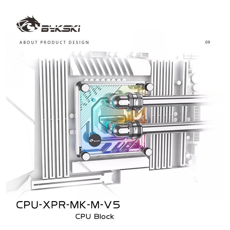 Amd Cpu Ryzen 7 - Блок охлаждения процессора Bykski для INTEL