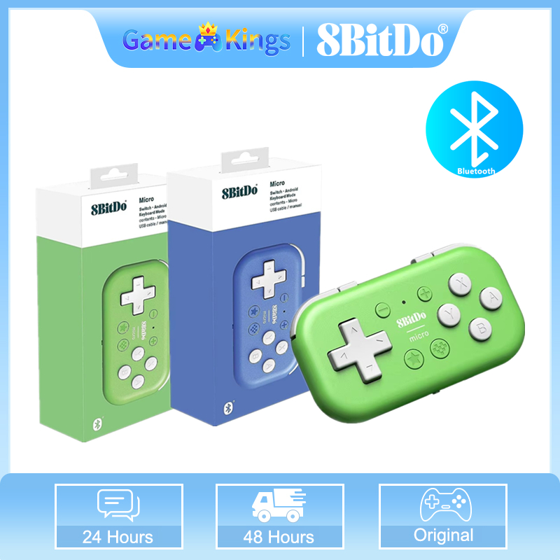 Raspberry Pi Keyboard - 8BitDo Micro Bluetooth Геймпад Мини-контроллер Поддержка
