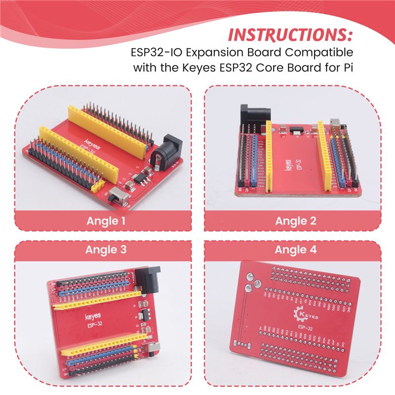 Плата расширения A01E-ESP32-IO – обзор и цена Raspberry Pi Keyboard
