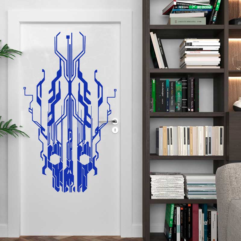 Виниловая наклейка на стену в  – обзор и цена Tech Office Wall Decor