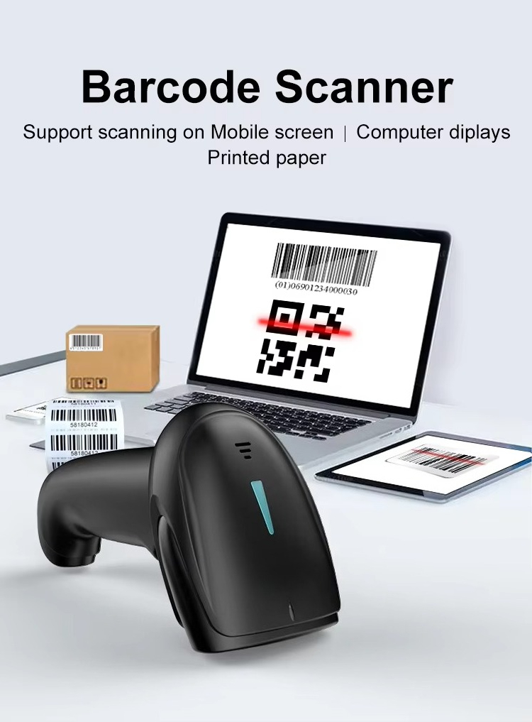 Беспроводной USB-сканер штрих- – обзор и цена Barcode Scanner 2D