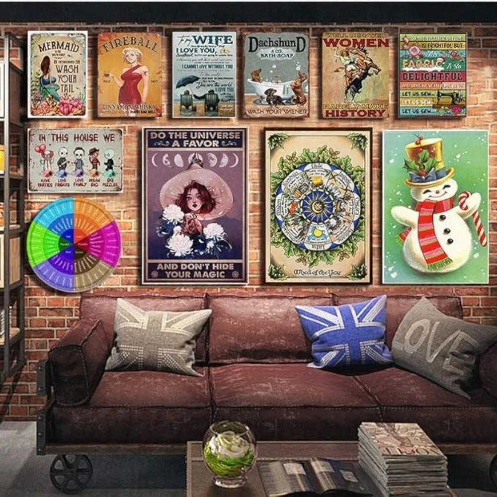 CIFBUY Ретро-индустриальная 2D – обзор и цена Tech Office Wall Decor
