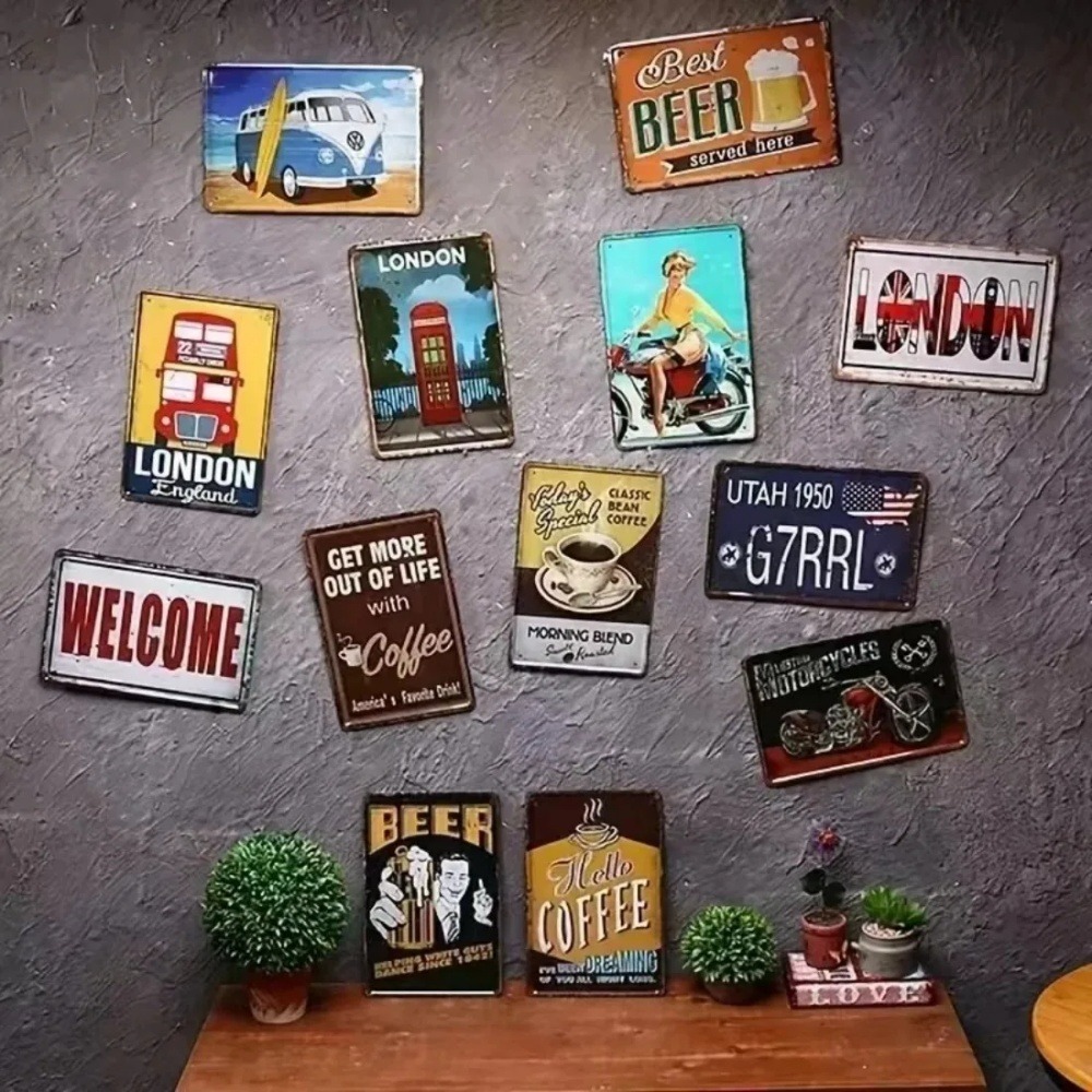 CIFBUY Ретро-индустриальный 2D – обзор и цена Tech Office Wall Decor