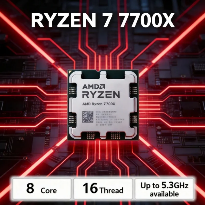 Процессор AMD Ryzen 7 7700X R7 – обзор и цена Amd Cpu Ryzen 7