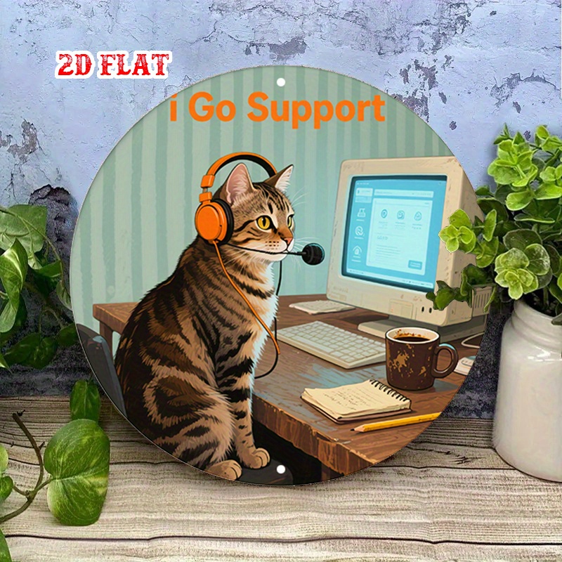CIFBUY 2D плоская декоративная – обзор и цена Tech Office Wall Decor