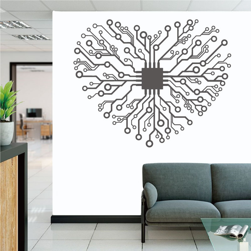Love Chip Tech Company офис ви – обзор и цена Tech Office Wall Decor