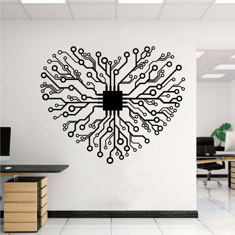 Love Chip Tech Company офис ви – обзор и цена Tech Office Wall Decor