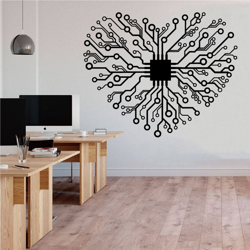 Love Chip Tech Company офис ви – обзор и цена Tech Office Wall Decor
