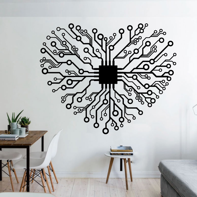 Love Chip Tech Company офис ви – обзор и цена Tech Office Wall Decor