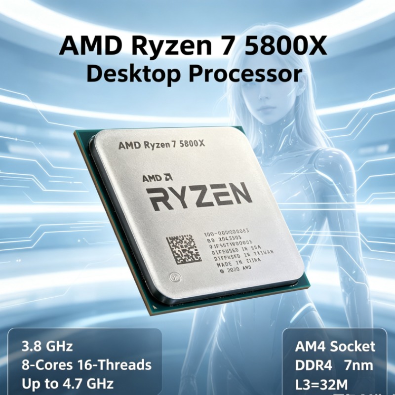Процессор AMD Ryzen 7 5800X R7 – обзор и цена Amd Cpu Ryzen 7