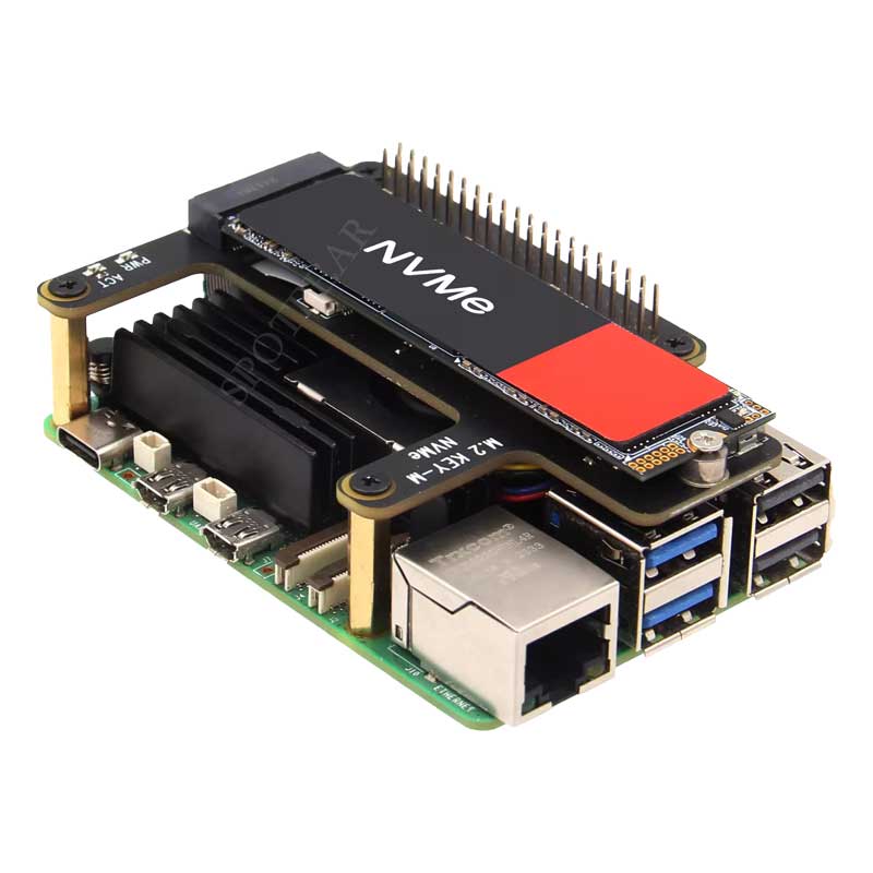 Raspberry Pi 5 X1015 PCIe to M – обзор и цена Raspberry Pi Keyboard