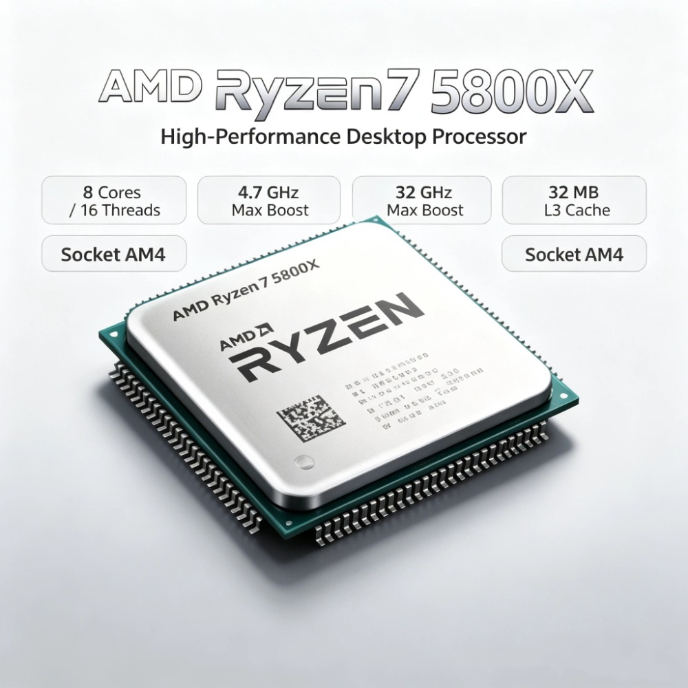 Процессор AMD Ryzen 7 5800X (р – обзор и цена Amd Cpu Ryzen 7